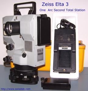 Zeiss Elta 3 for Sale. One-second total station, in excellent condition.